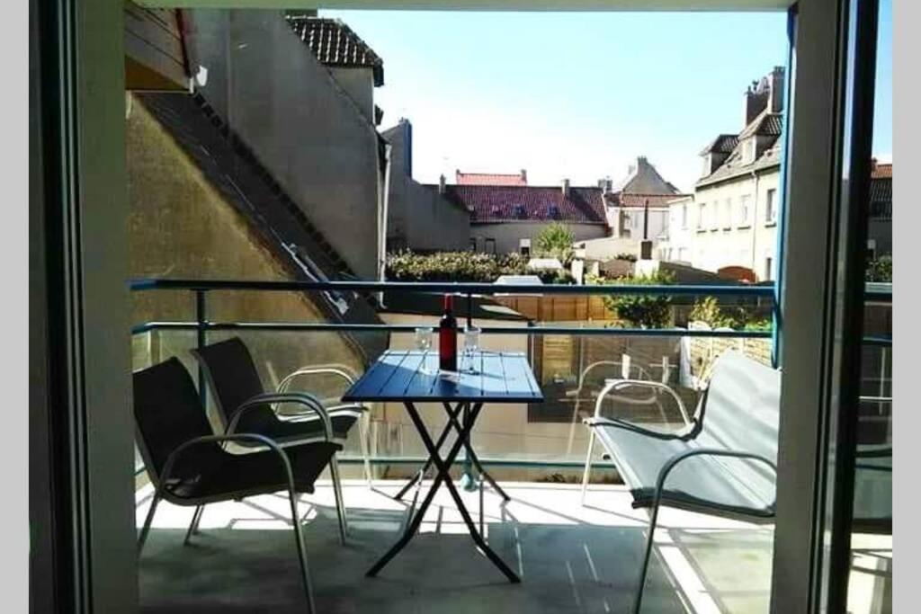Fl'Heurt De Sable Appartement Au Bord De Mer Le Portel Esterno foto